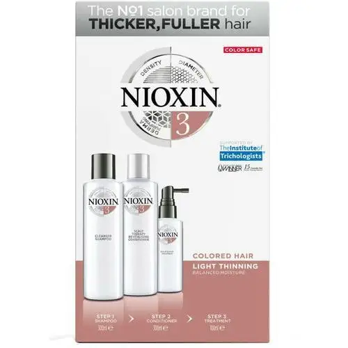 Nioxin System 3 Loyalty Kit (300 + 300 + 100 ml),424
