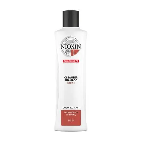 Nioxin System 4 cleanser szampon do włosów farbowanych 300 ml