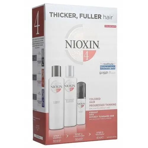 Nioxin System 4 Zestaw Przeciw Wypadaniu Włosów