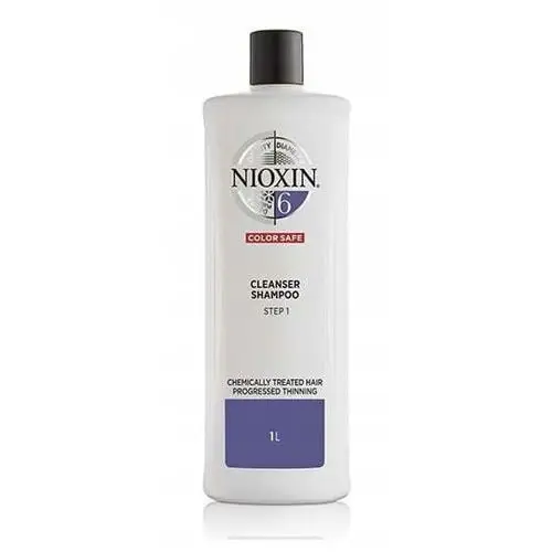 Nioxin System 6 Cleanser Shampoo Szampon do Włosów 1000ml