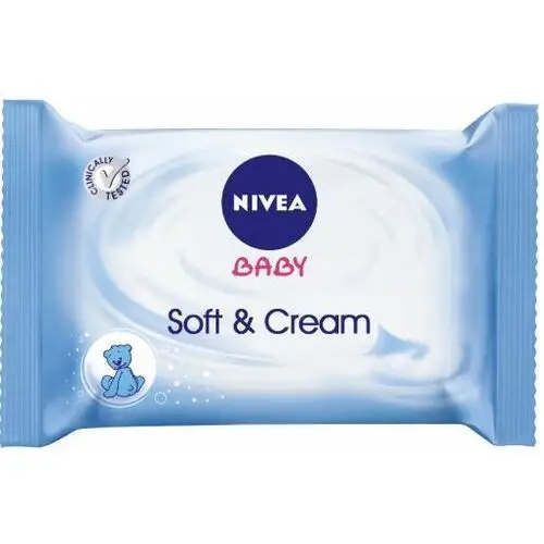 Baby soft & cream chusteczki nawilżane 20 szt Nivea