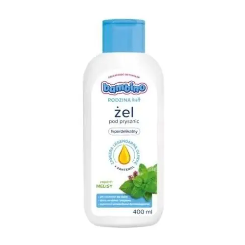 Nivea Bambino rodzina żel pod prysznic o zapachu melisy 400ml