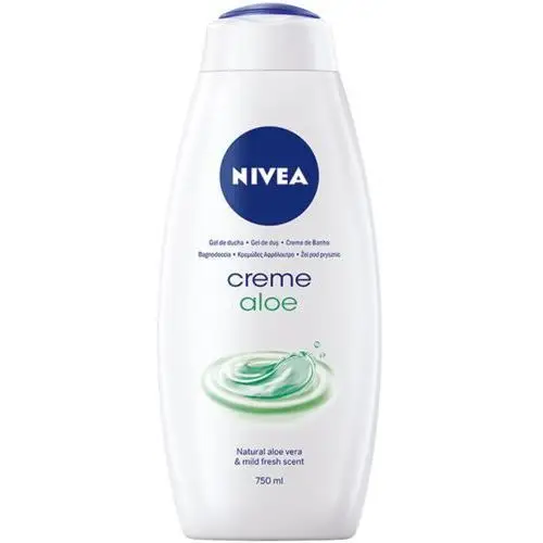 Nivea Creme Aloe żel pod prysznic 750 ml dla kobiet