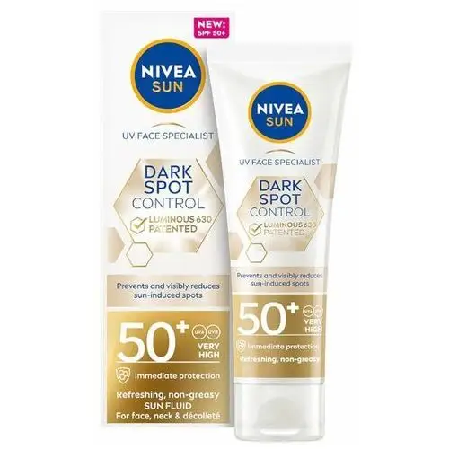 Nivea face luminous 630 przeciwsłoneczny krem do twarzy przeciw przebarwieniom 50.0 ml