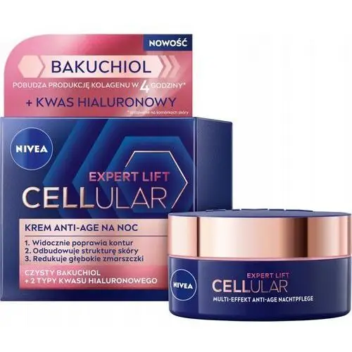 Krem na noc NIVEA Cellular Expert Lift Anti-Age