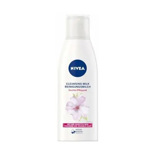 Nivea Łagodne mleczko oczyszczające cera sucha i wrażliwa 200 ml