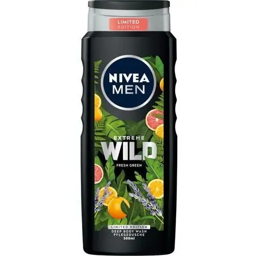 Men extreme wild żel pod prysznic fresh green 500ml Nivea