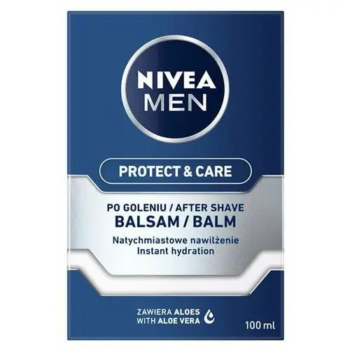 Nivea MEN Nawilżający balsam po goleniu Protect & Care, 100 ml rasurbalsam 100.0 ml