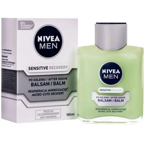Nivea Men Sensitive Recovery – regenerujący balsam po goleniu dla mężczyzn, 100ml