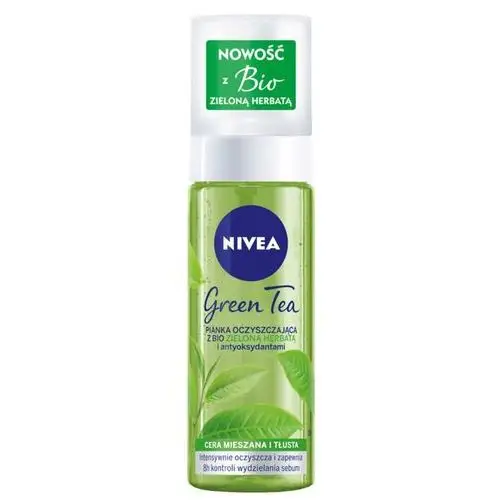 Nivea Pianka oczyszczająca z bio zieloną herbatą 150 ml
