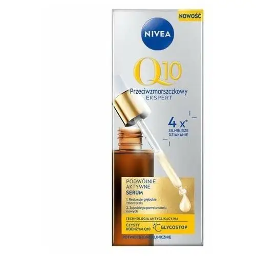 Nivea Q10 przeciwzmarszczkowy ekspert podwójnie aktywne serum do twarzy