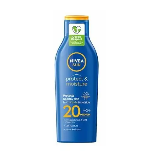 Nivea sun nawilżający balsam do opalania spf 0 200.0 ml