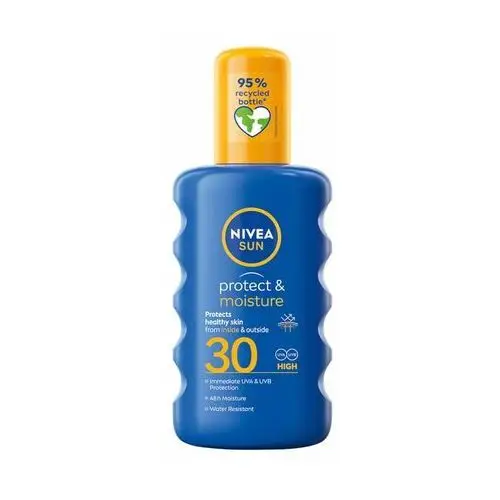 Sun nawilżający balsam w sprayu do opalania spf 0 200.0 ml Nivea