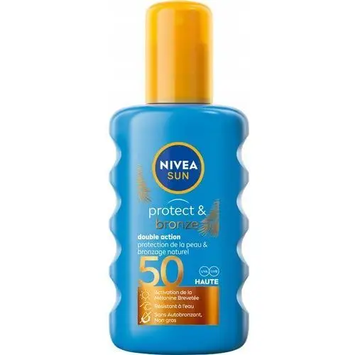 Nivea Sun Protect and Bronze balsam w spray'u Spf 50 200 ml
