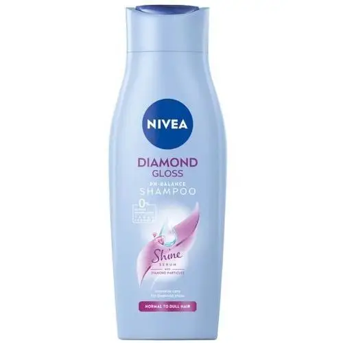 Nivea szampon do włosów normalnych i matowych diamond gloss 400ml