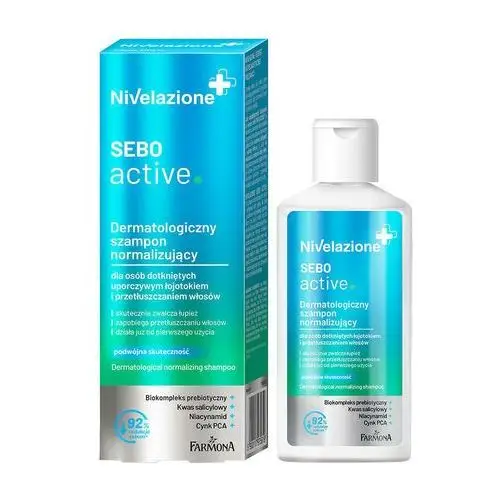 Dermatologiczny szampon do włosów Sebo Active 100 ml Nivelazione,77