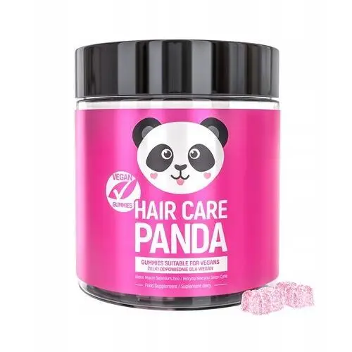 Noble Health Hair Care Panda żelki 300 g Biotyna Włosy