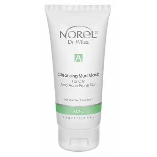 Norel (dr wilsz) acne cleansing mud mask for oily and acne-prone skin oczyszczająca maska błotna (pn339)