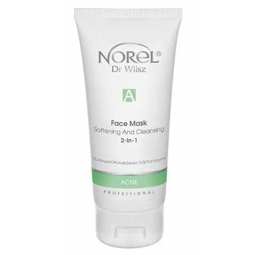 Norel (dr wilsz) acne face mask softening and cleansing 2-in-1 maska rozpulchniająco – oczyszczająca 2w1 (pn337)