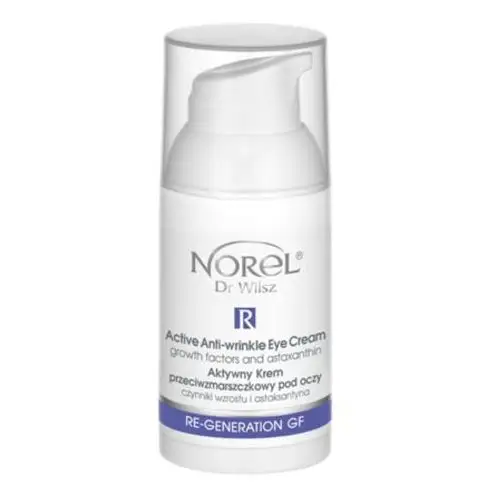 Active anti-wrinkle eye cream aktywny krem przeciwzmarszczkowy pod oczy (pz222) Norel (dr wilsz)