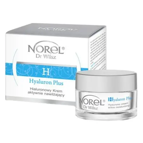 Norel (dr wilsz) hyaluron plus hyaluronic cream active moisturizing hialuronowy krem aktywnie nawilżający (dk213)