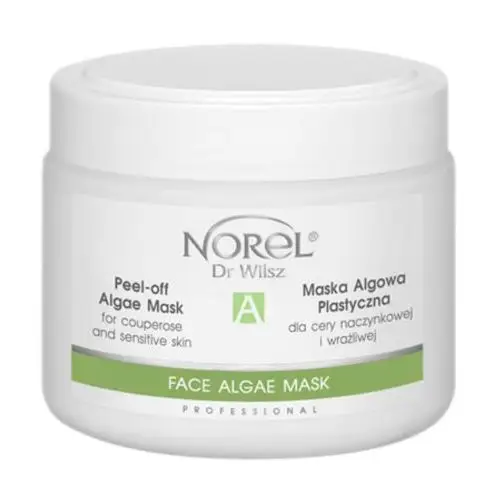 Norel (Dr Wilsz) PEEL-OFF ALGAE MASK FOR COUPEROSE AND SENSITIVE SKIN Plastyczna maska algowa dla cery naczyniowej i wrażliwej (PN057)