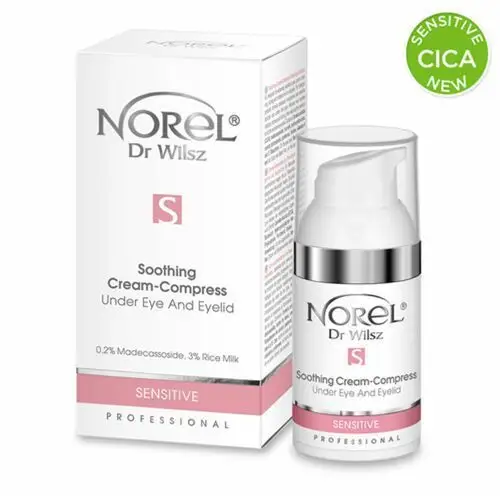 Norel (dr wilsz) sensitive soothing cream-compress unfer eye and eyelid krem-kompres łagodzący pod oczy i na powieki (pz295)