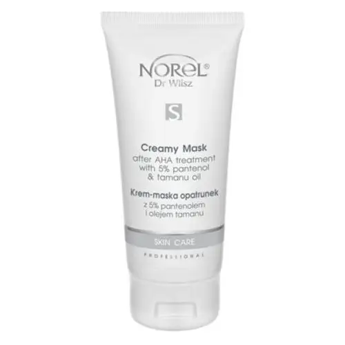 Norel (dr wilsz) skin care creamy mask after aha treatment krem-maska opatrunek z 5% pantenolem i olejem tamanu (pn120)