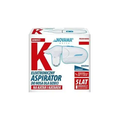 Novamed aspirator elektryczny White K