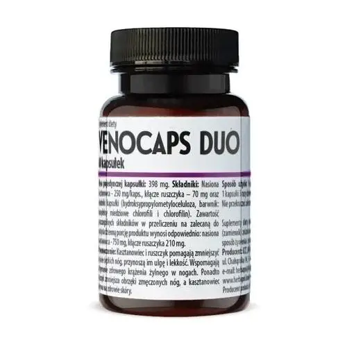 Novascon pharmaceuticals Venocaps duo x 60 kapsułek