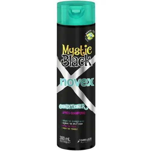 Novex deep hair mystic black - odżywka regenerująca do włosów, 300ml