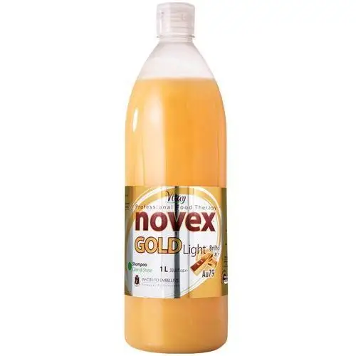 Novex gold light shampoo - szampon do włosów blond i rozjaśnianych 1000ml