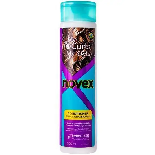 Novex my curls my style conditioner - odżywka do loków i fal podbija skręt, 300ml