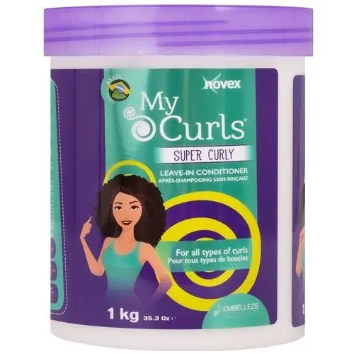 My curls - odżywka bez spłukiwania do włosów kręconych, 1kg Novex