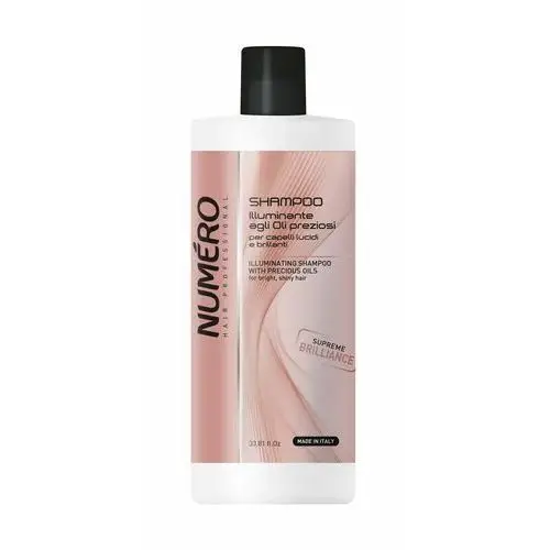 Numero illuminating shampoo with precious oils nabłyszczający szampon z drogocennymi olejkami 1000ml