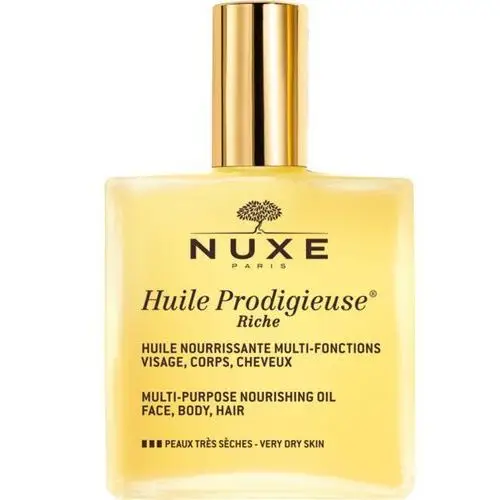 Nuxe huile prodigieuse riche multi purpose dry oil face, body, hair olejek do ciała 100 ml dla kobiet