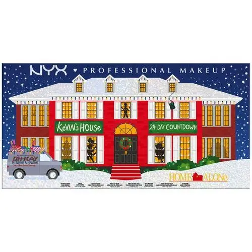 NYX Professional Makeup Home Alone Advent Calendar 2024, K6099100