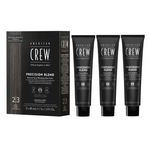 Odsiwiacz American Crew Precision Blend Dark 2-3 3x40 ml