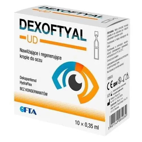 Ofta Dexoftyal ud krople do oczu 0,35ml x 10 sztuk