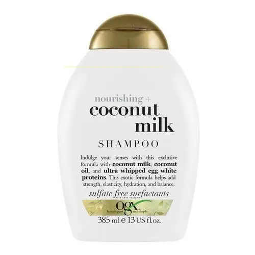 Ogx Szampon z mleczkiem kokosowym 385 ml nourishing + coconut milk