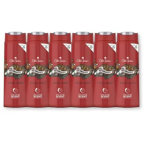 Old Spice Bearglove męski żel pod prysznic 6x400ml