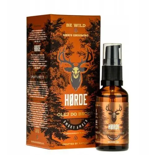 Olejek do brody Horde Smoky Amber 30ml bursztynowy