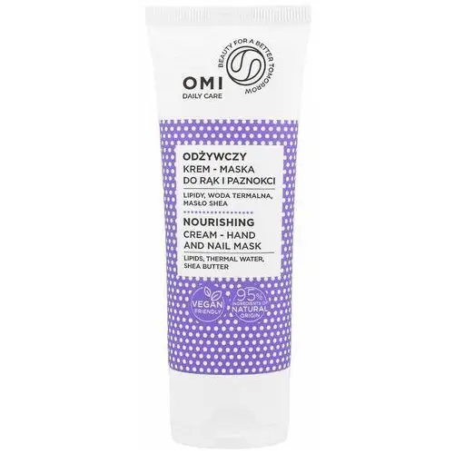 Omi - odżywczy krem-maska do rąk i paznokci vegan, 75ml