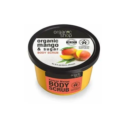 Organic mango & sugar body scrub peeling do ciała o zapachu mango 250ml Organic shop
