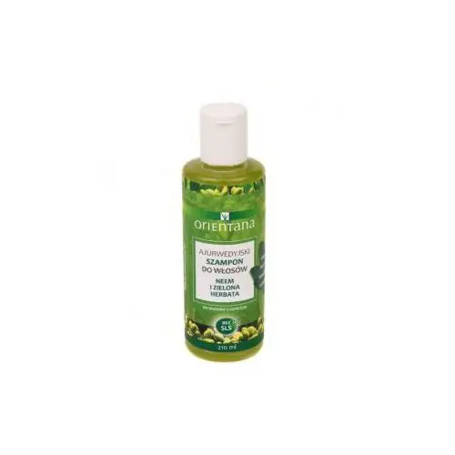 Orientana ajurwedyjski szampon do włosów neem i zielona herbata 210 ml