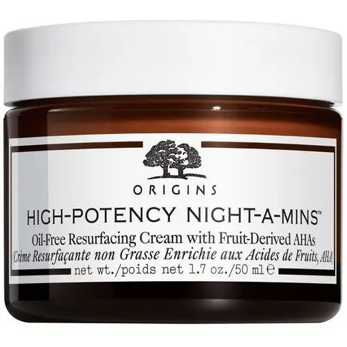 Origins High-Potency Night-A-Mins Resurfacing Night Cream with Fruit-Derived AHAs (50 ml), 0RPC010000