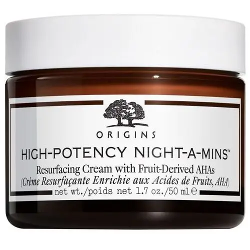 Origins high-potency night-a-mins resurfacing night cream with fruit-derived ahas (50 ml)