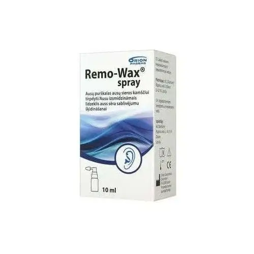 Remo-Wax Spray do usuwania woskowiny usznej 10ml