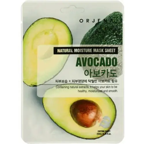 Orjena avocado mask sheet