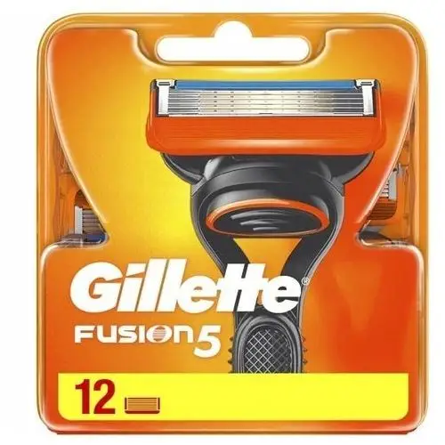 Ostrza Wkłady Wymienne Do Maszynek Gillette Fusion 5 12 Sztuk Nowe Oryg